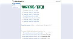 Desktop Screenshot of members.tanzer22.com