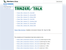 Tablet Screenshot of members.tanzer22.com